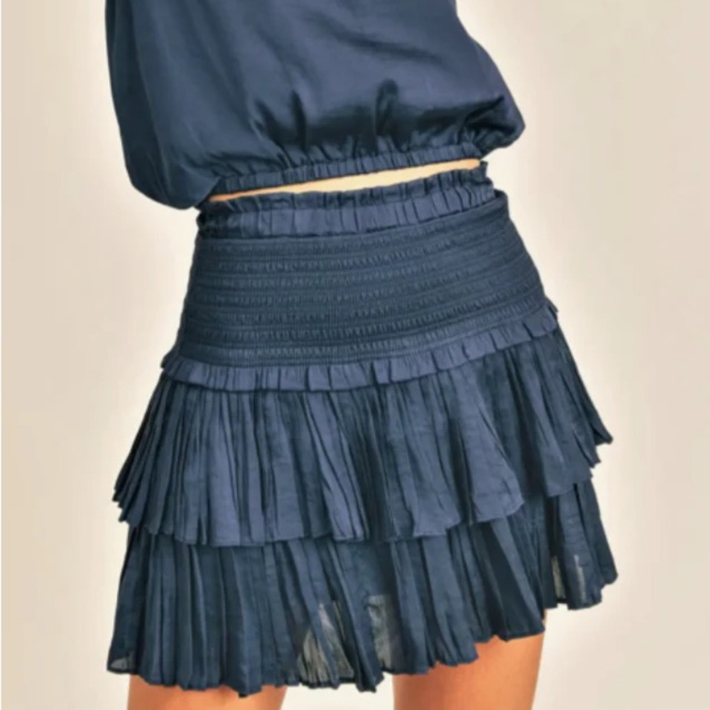 Reset navy skirt